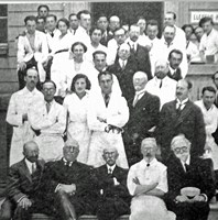 Photo prise le16 juin 1934, à l’hôpital Laënnec de Paris