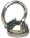 Récepteur ou écouteur teléphonique  (Téléphone d'Arsonval, modèle 1885) à champ magnétique annulaire et à pôles magnétiques concentriques; (voir mémoire descriptif et certificat d'addition au brevet d'invention n° 148598, du 25 avril 1882).